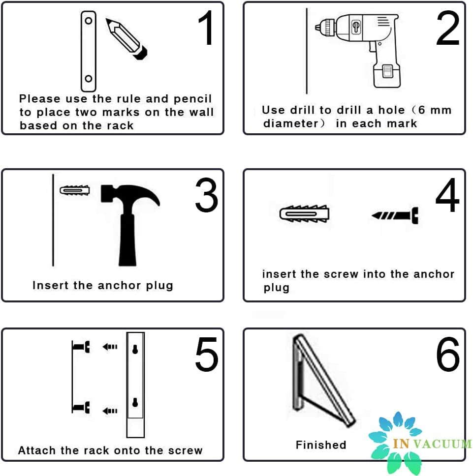 Clothes Drying Rack Folding Indoor, Folding Drying Racks for Laundry Room Closet Storage Organization, Aluminum, Easy Installation (2 Racks with Rod, Sliver)