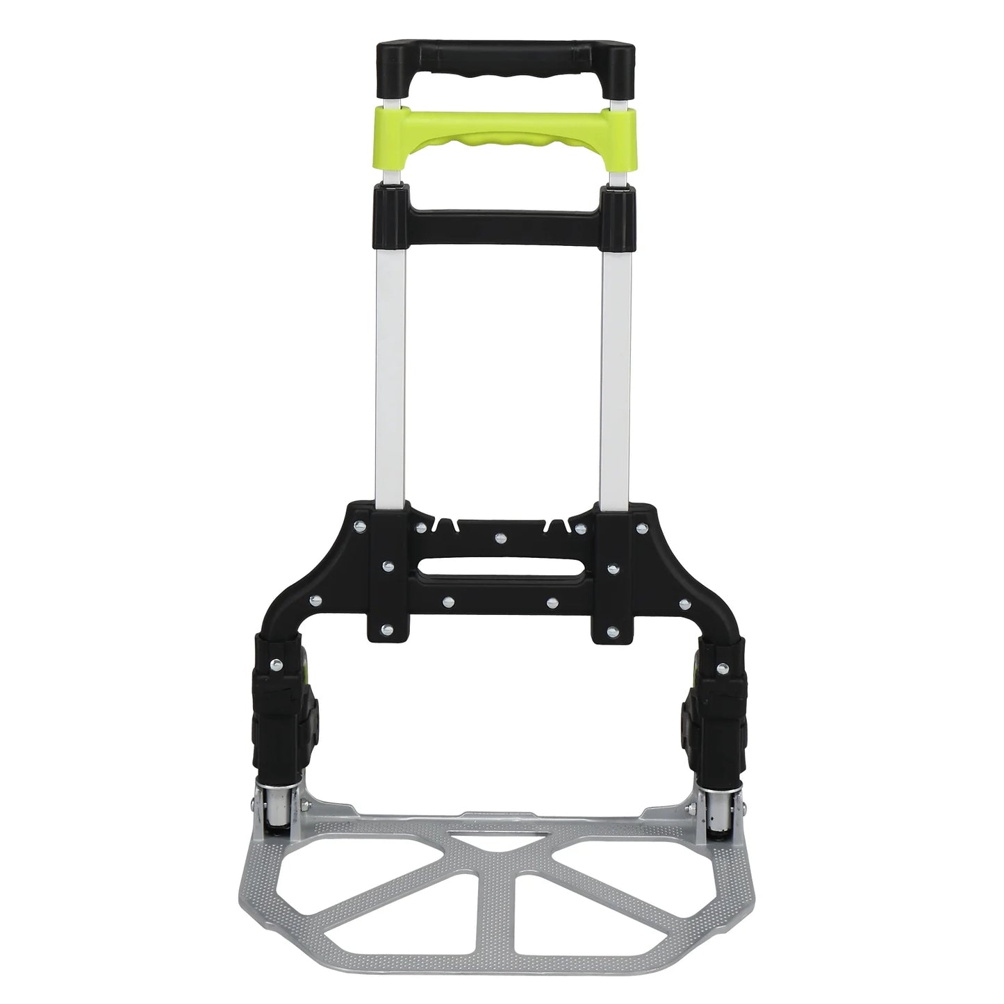 Portable Aluminum Hand Truck Dolly Luggage Trolley Cart W/Telescoping Handle, for Home, Auto, Office, Travel