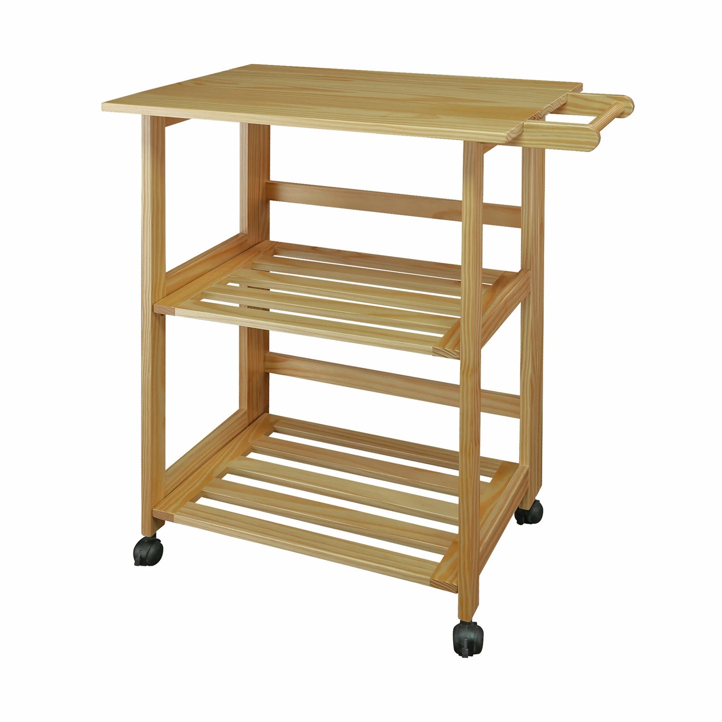 372-30 Trek Folding Kitchen Cart - Natural