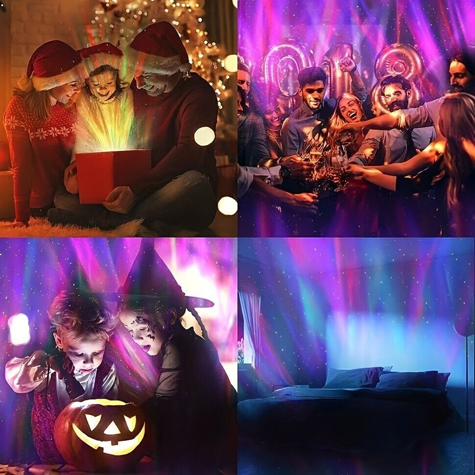 Aurora Lights Projector, Northern Light Projector with Remote Control