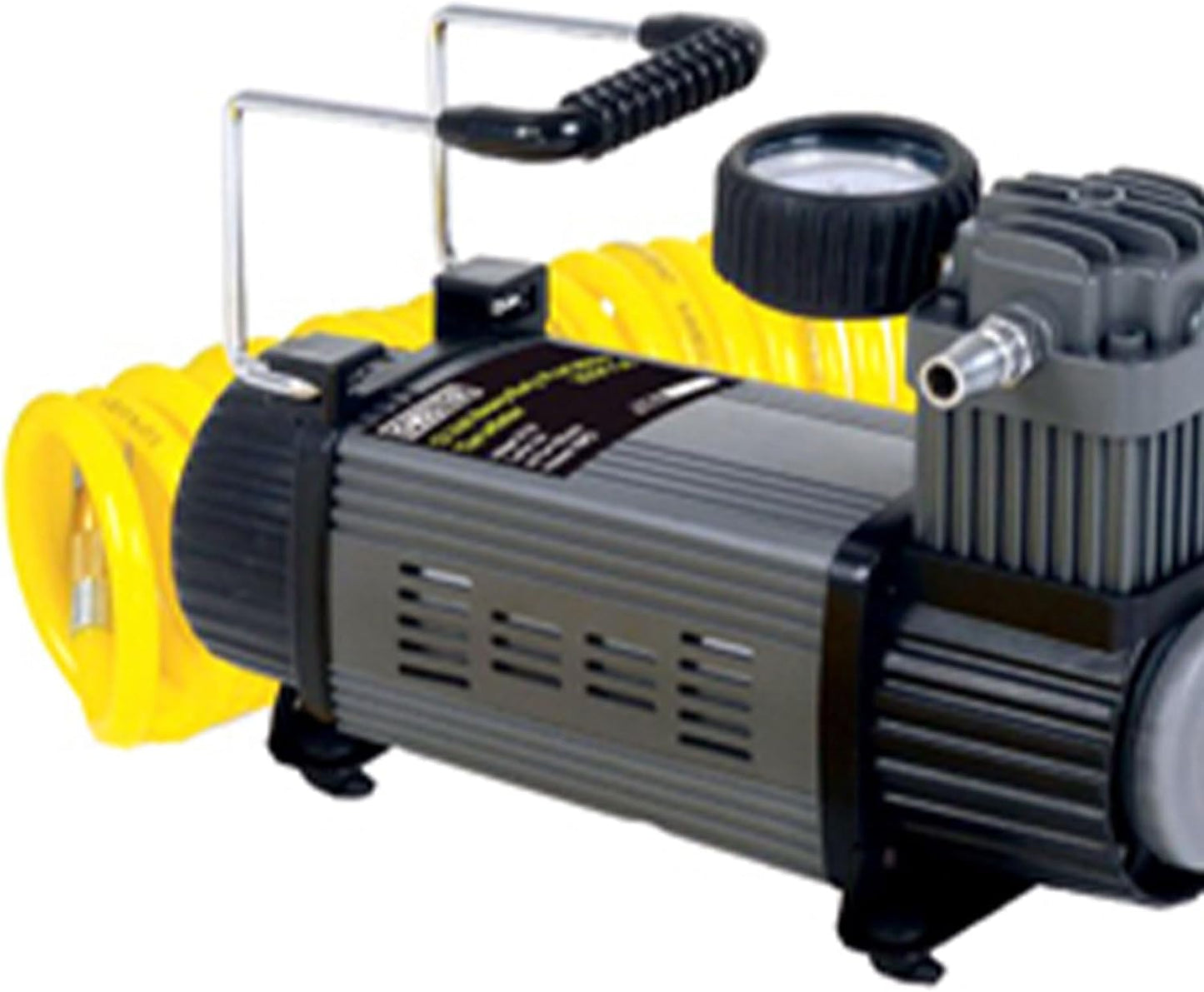 12 Volt Portable Tire Inflator with 120 Maximum PSI and Bag Air Compressor