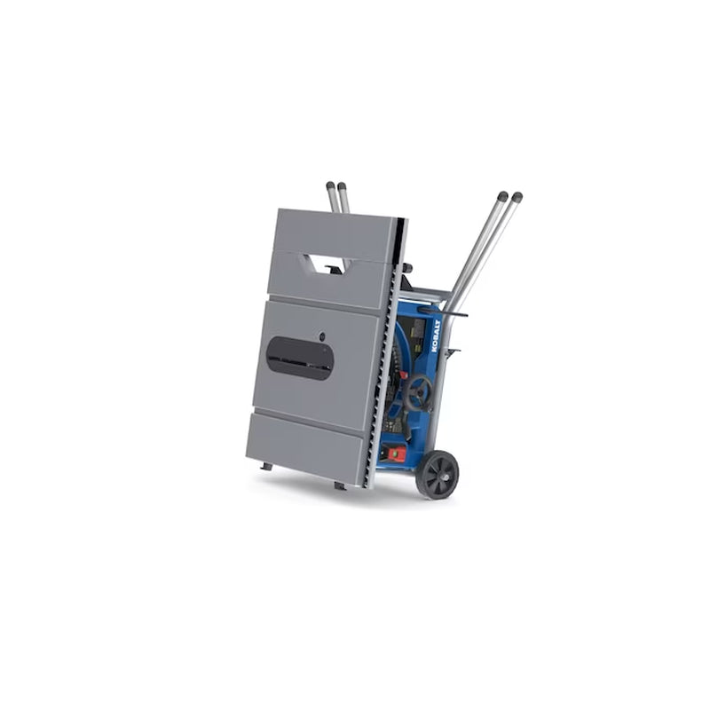 10-In 15 -Amp 120 -Volt Portable Jobsite Table Saw with Folding Stand