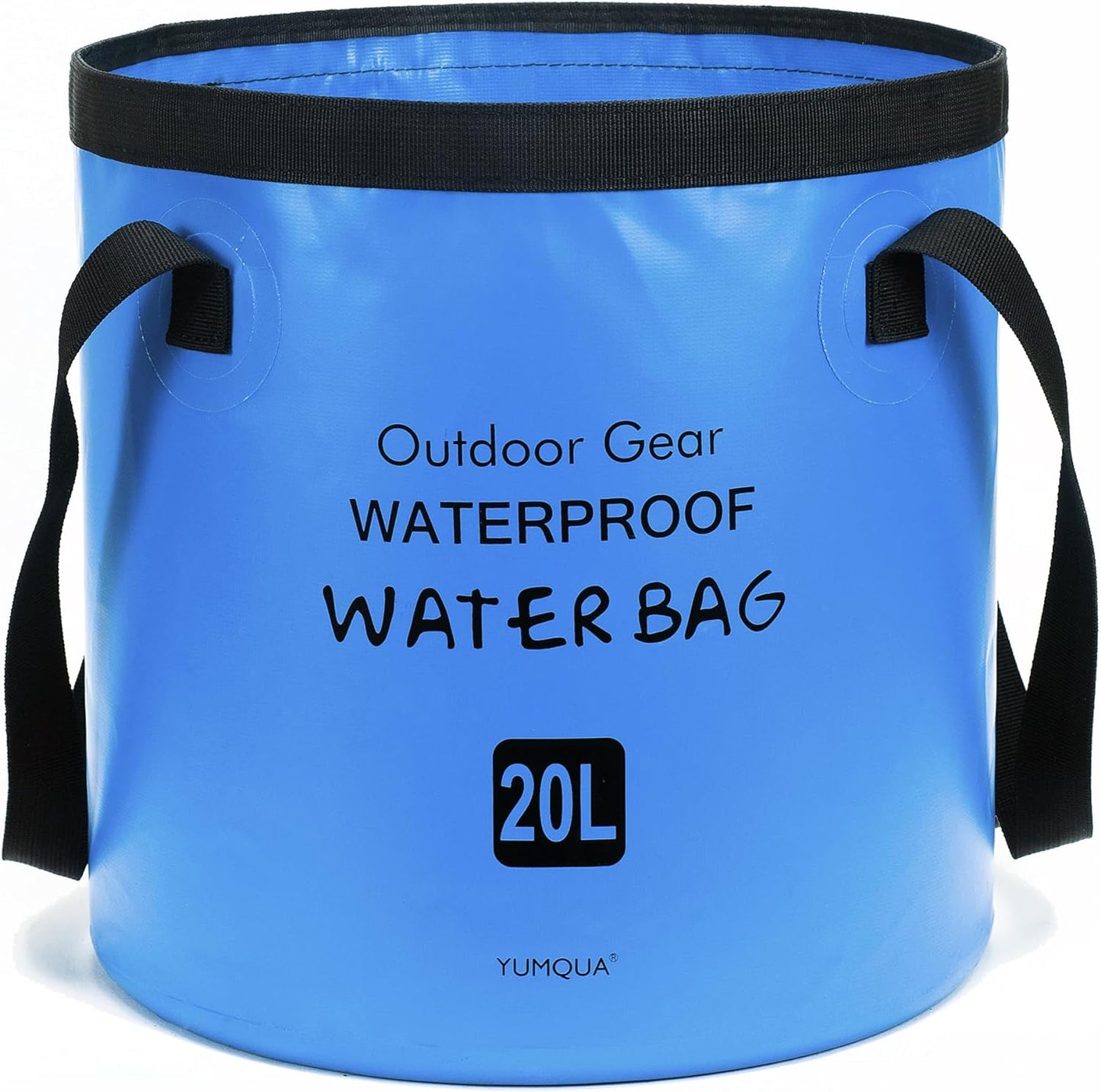 Collapsible Bucket 5 Gallon, Multifunctional Portable Folding Bucket Water Container Wash Basin for Camping Fishing Hiking Traveling Backpacking Outdoor Survival Gardening Car Washing