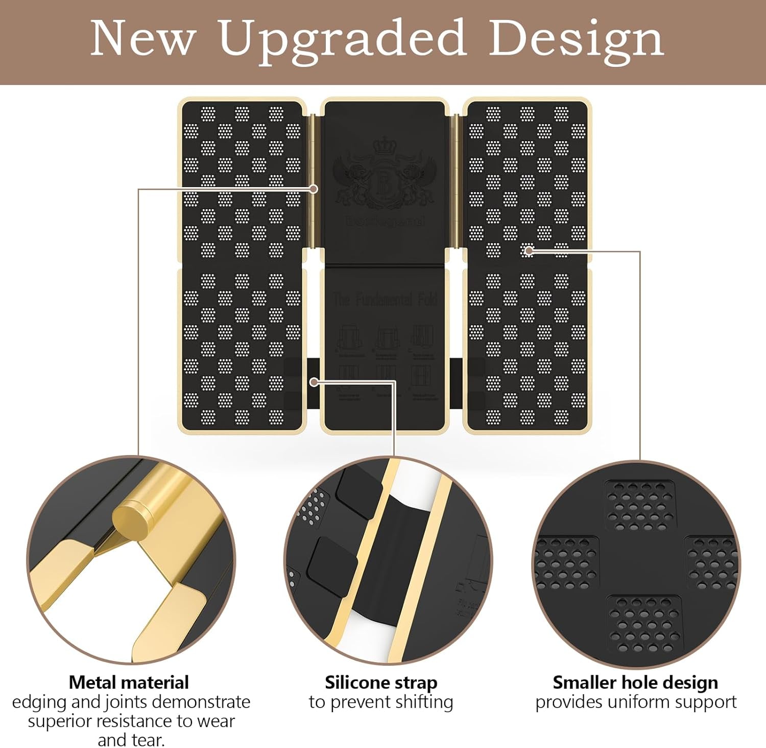 Shirt Folder V7 Metal for Wear Resistance Clothes Folding Board Storage Tshirt Folder Board Metal Edging and Joints Laundry Folding Board Black