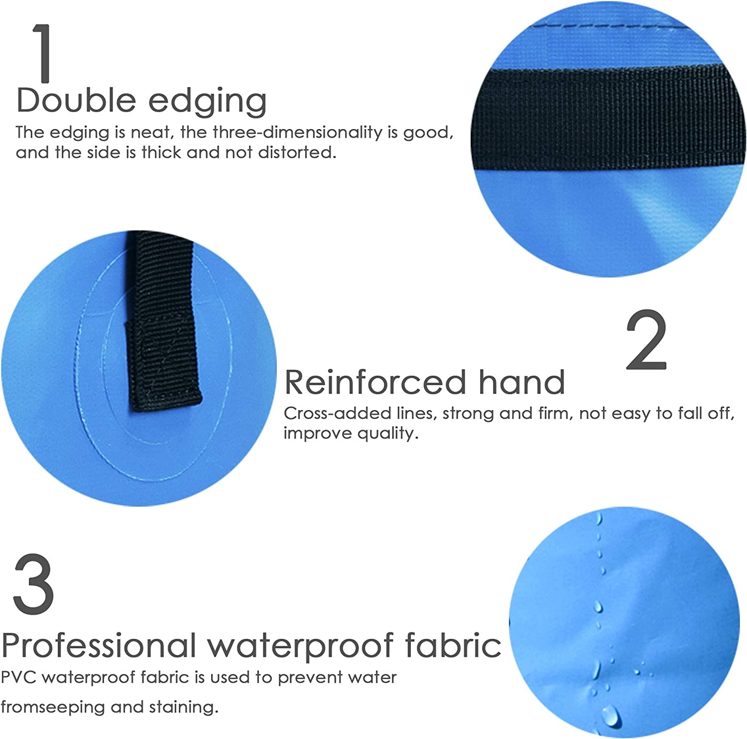 Collapsible Bucket 5 Gallon, Multifunctional Portable Folding Bucket Water Container Wash Basin for Camping Fishing Hiking Traveling Backpacking Outdoor Survival Gardening Car Washing