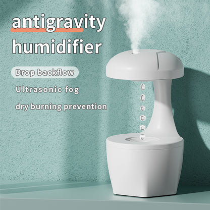 Anti-Gravity Humidifier Water Droplet Backflow Aromatherapy Machine Large Capacity Office Bedroom Silent Large Fog Volume Spray