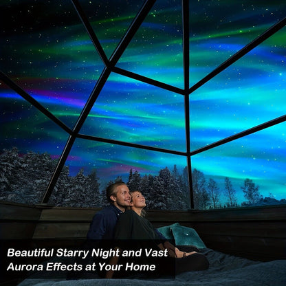 Aurora Lights Projector, Northern Light Projector with Remote Control