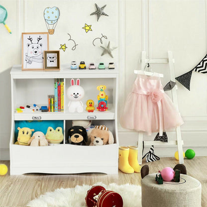 Kids 3-Tier Bookcase Storage Organizer