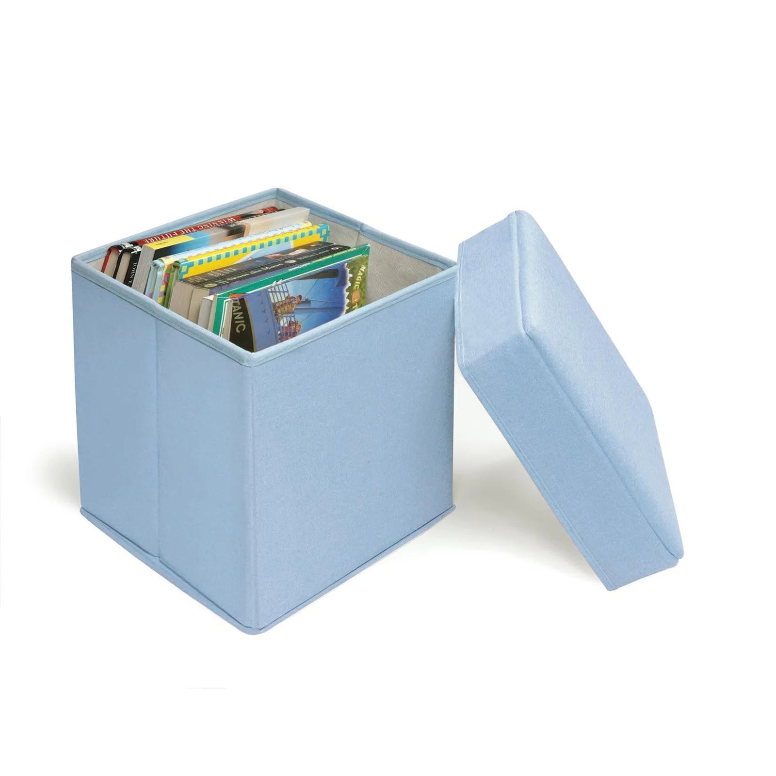Folding Storage Seat-Color: Pink