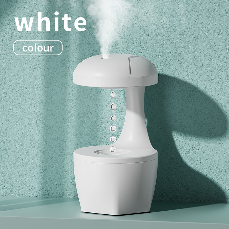 Anti-Gravity Humidifier Water Droplet Backflow Aromatherapy Machine Large Capacity Office Bedroom Silent Large Fog Volume Spray