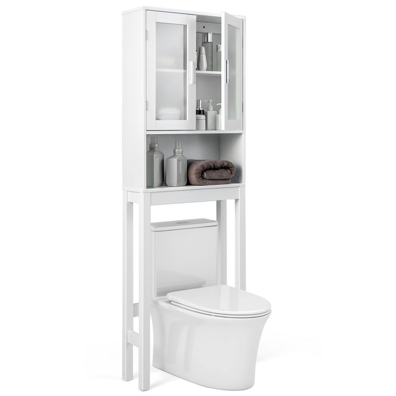 Over the Toilet Bathroom Storage Cabinet with Adjustable Shelf