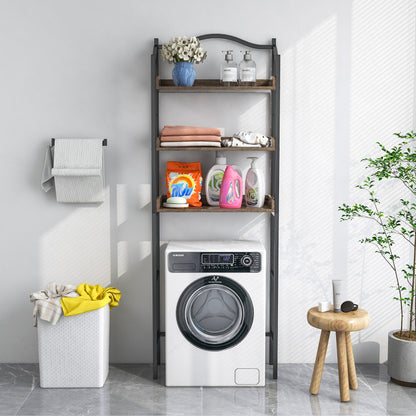 3-Tier Over-The-Toilet Rack Bathroom Toilet Stand with Shelves