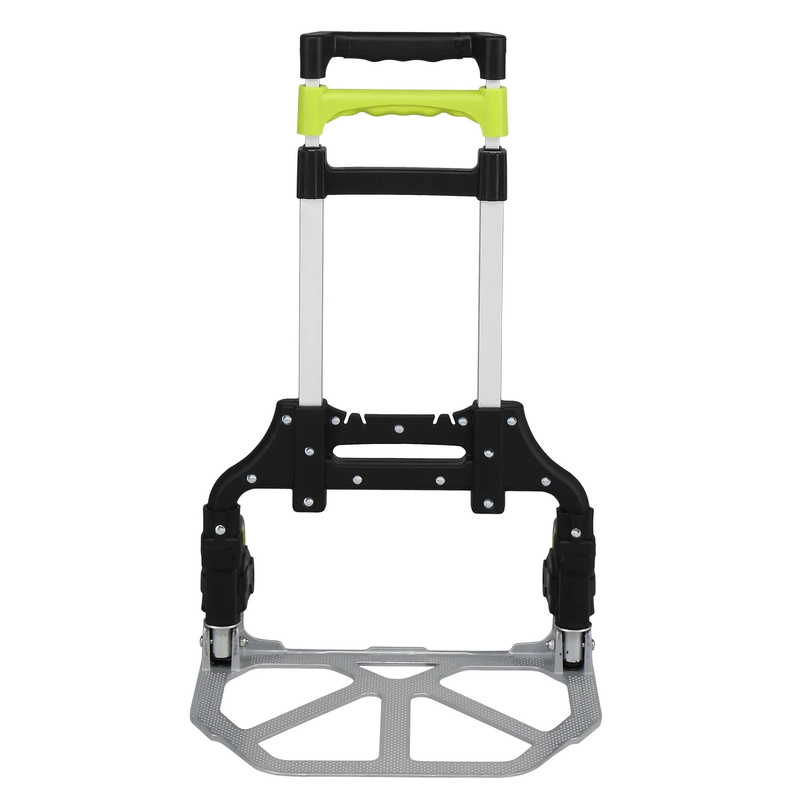 Portable Aluminum Hand Truck Dolly Luggage Trolley Cart W/Telescoping Handle, for Home, Auto, Office, Travel
