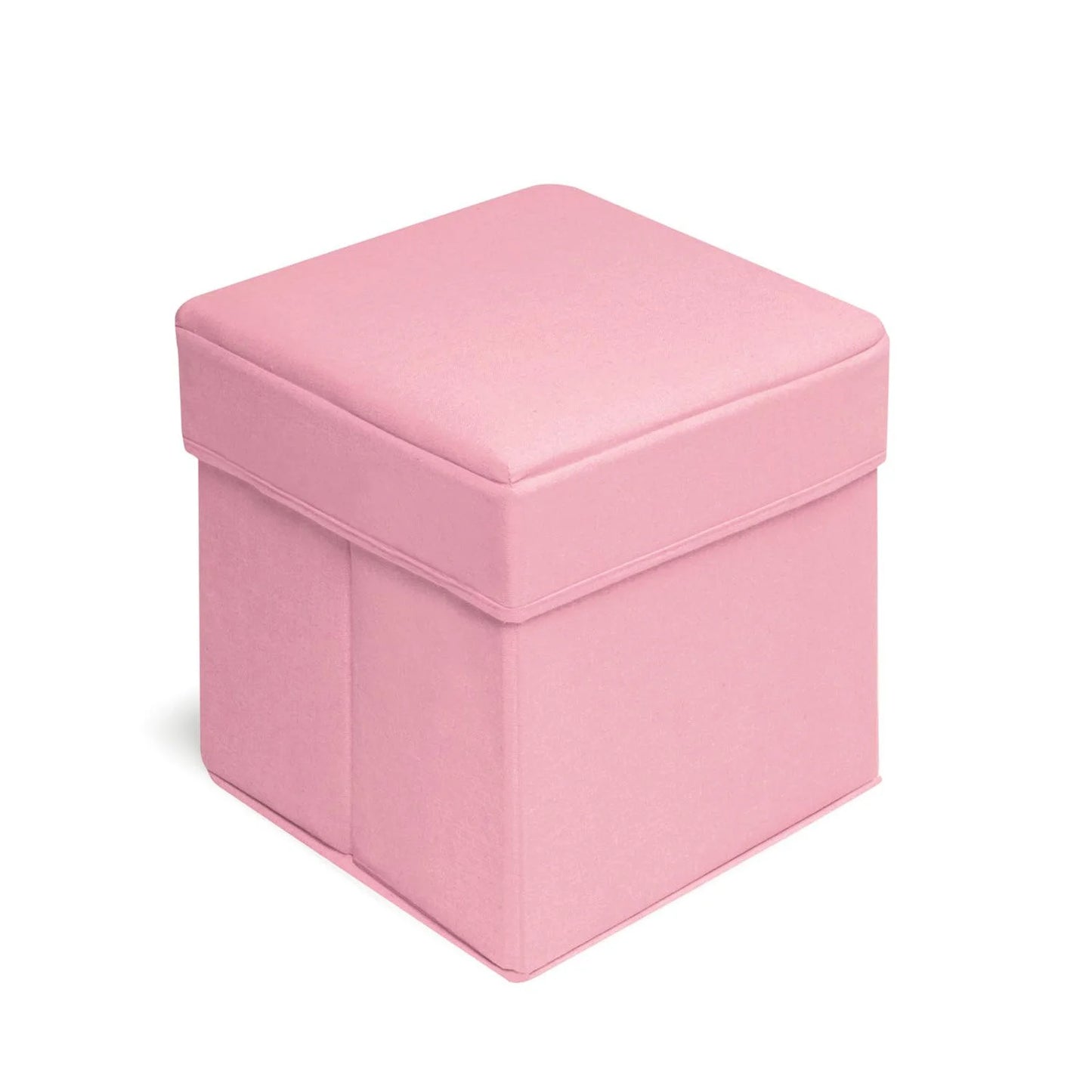 Folding Storage Seat-Color: Pink