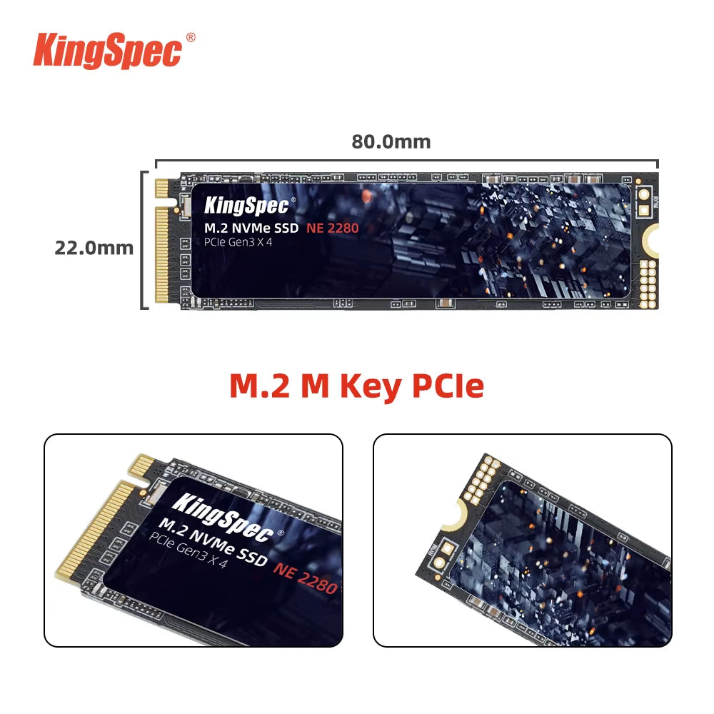 M2 SSD Nvme 256GB 512GB 1TB 128GB M.2 Nmve 2280 Pcie 3.0 Hard Disk Internal Solid State Drive for Laptop Desktop