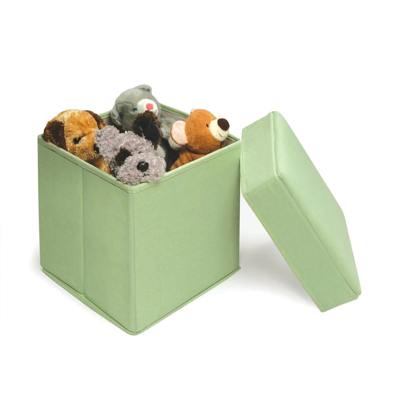Folding Storage Seat-Color: Pink