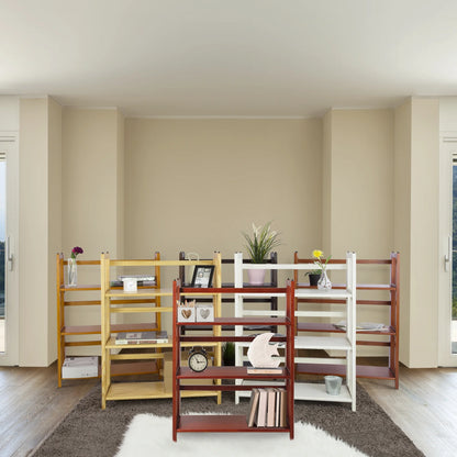 Yu Shan CO USA Ltd 330-20 3 Tier Folding Bookcase Natural