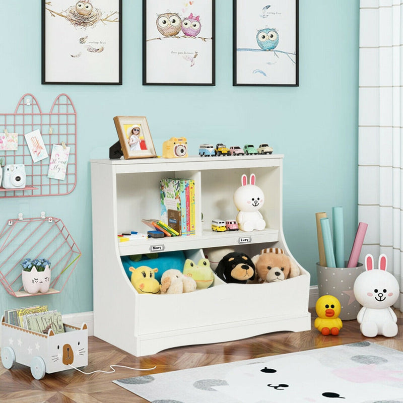 Kids 3-Tier Bookcase Storage Organizer