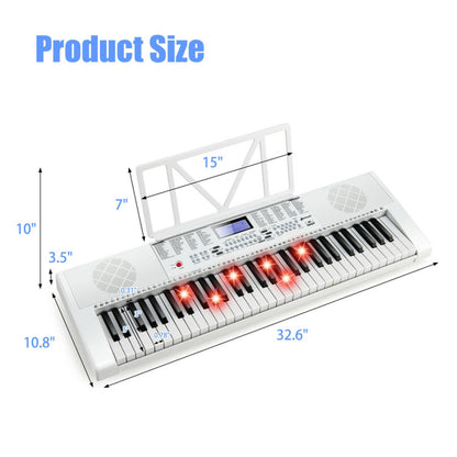 61-Key Electric Piano Keyboard for Beginner