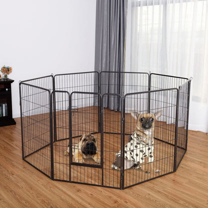 40 Inch 8 Metal Panel Heavy Duty Pet Playpen Dog Fence