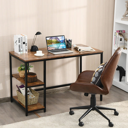 47/55 Inches Computer Desk with Adjustable Shelf
