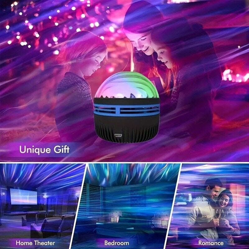 Aurora Lights Projector, Northern Light Projector with Remote Control