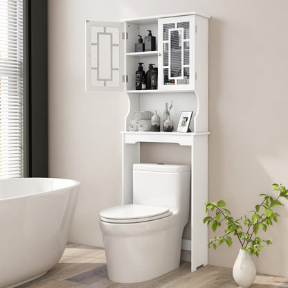 Bathroom Spacesaver Organizer with Adjustable Shelf