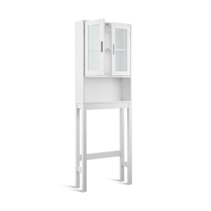 Over the Toilet Bathroom Storage Cabinet with Adjustable Shelf