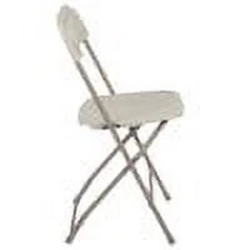 Hercules Series Plastic Folding Chair Beige - 2 Pack 650LB Weight Capacity Comfortable Event Chair-Lightweight Folding Chair