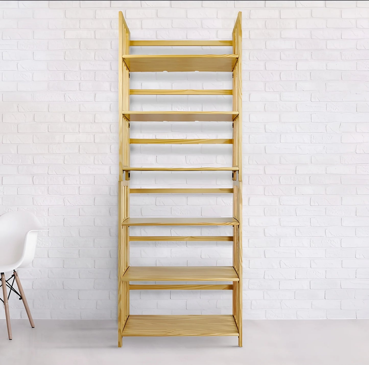 Yu Shan CO USA Ltd 330-20 3 Tier Folding Bookcase Natural