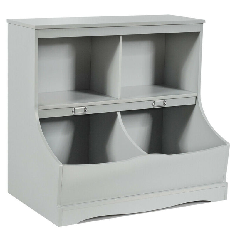 Kids 3-Tier Bookcase Storage Organizer