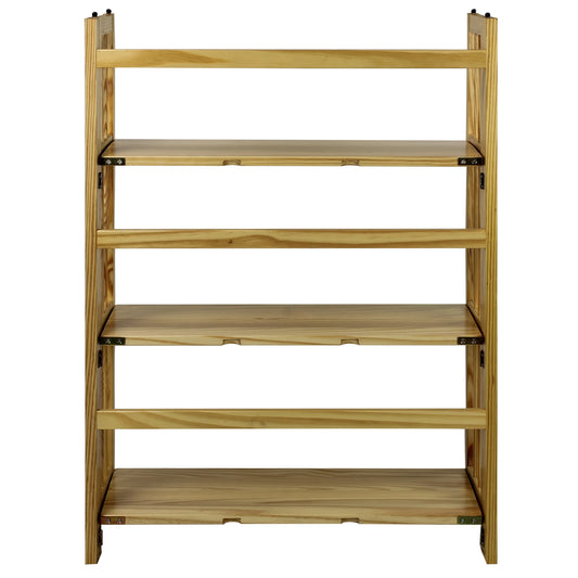Yu Shan CO USA Ltd 330-20 3 Tier Folding Bookcase Natural