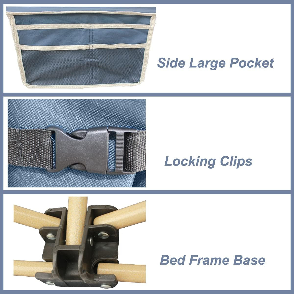 Folding Camping Cot for Adults & Kids Support up to 450Lbs, Portable Camp Tent Foldable Bed with Camping Storage Bag, Travel Backpacking Cot for Outdoor and Office/Home