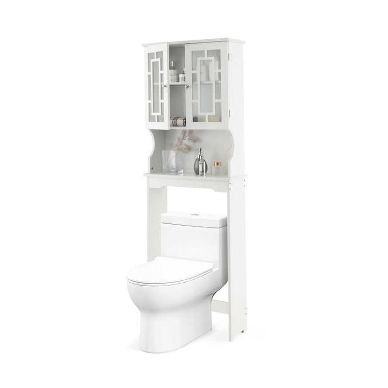 Bathroom Spacesaver Organizer with Adjustable Shelf