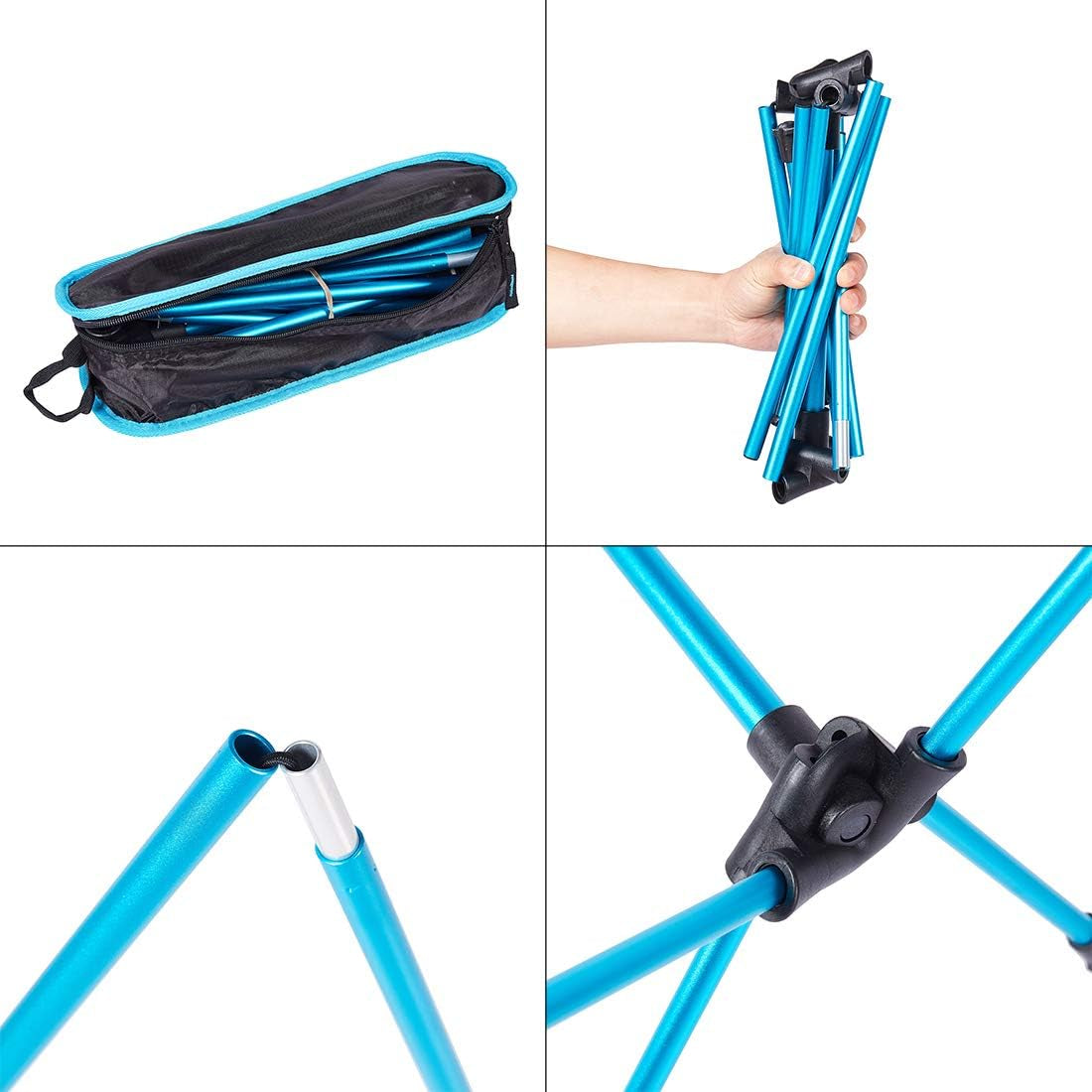 Portable Folding Camping Chair, Compact and Lightweight Outdoor Chair, Suitable for Outdoor Activities, Hiking, Camping, Picnic, Folding Chair with Portable Storage Bag