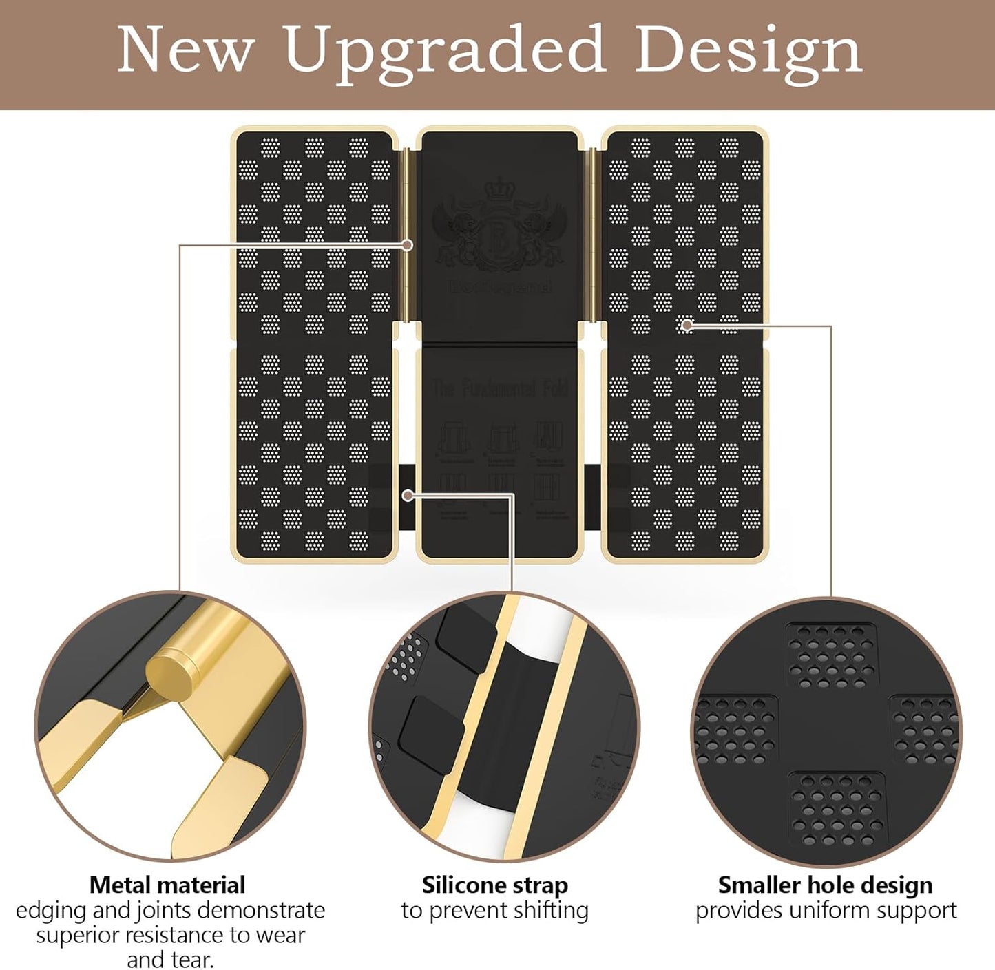 Shirt Folder V7 Metal for Wear Resistance Clothes Folding Board Storage Tshirt Folder Board Metal Edging and Joints Laundry Folding Board Black
