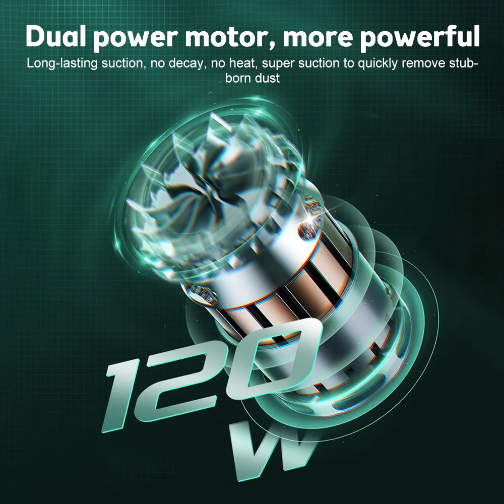 120W Cordless Handheld Vacuum Cleaner Small Mini Portable Car Auto Home Wireless