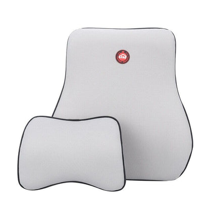 Car Seat Neck Pillow Memory Cotton Lumbar Cushion